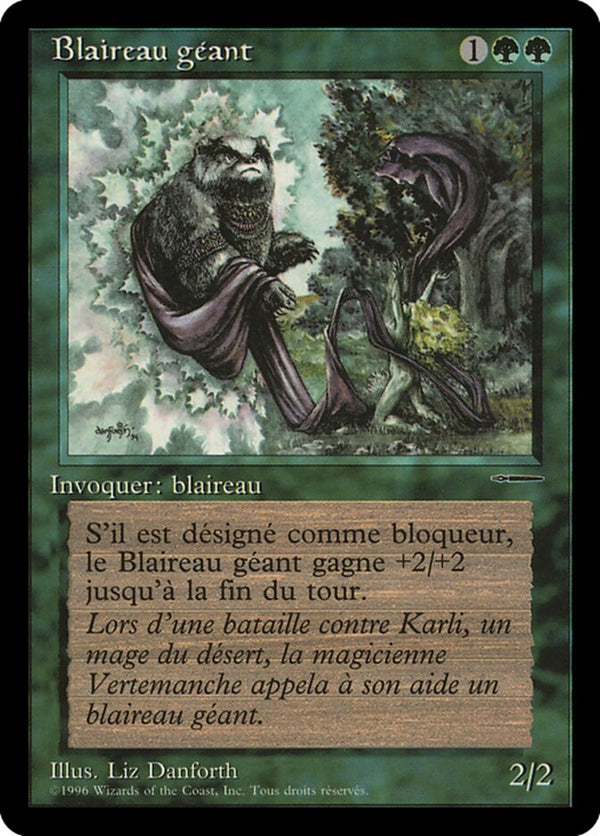 (Promo-Book)Giant Badger/大アナグマ【フランス語】